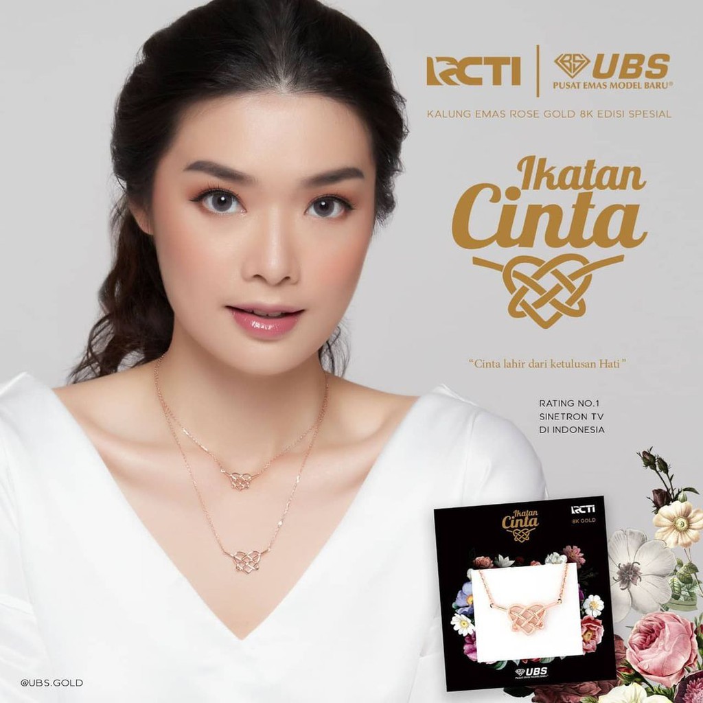 Kalung Emas &quot;Ikatan Cinta / Andin&quot; Edisi Spesial 8K - SDW Gold -