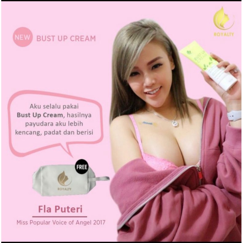 Bust Up Cream Pembesar Payudara Tercepat Mengencangkan dan Memadatkan Payudara