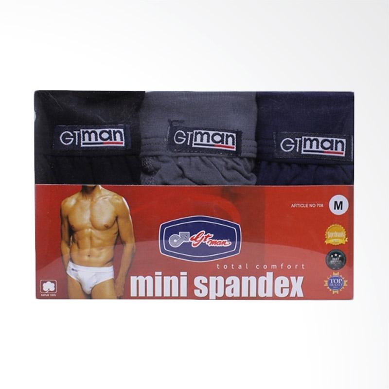 CD GTman 708 Mini Spandex | Celana Dalam GT man Laki Laki Dewasa | Pakaian Dalam Pria Dewasa | Open Sorx Grosir 3pcs