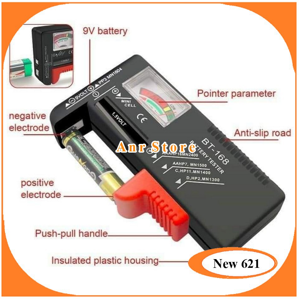 Alat Tes Pengecek Daya Isi Battery Universal Original Murah