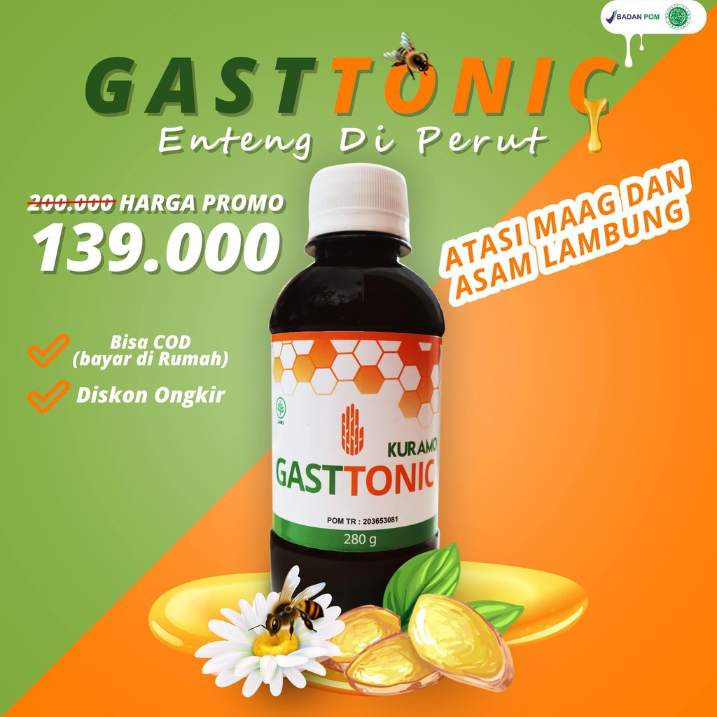 

Madu Lambung - Kuramo Gasttonic 280g