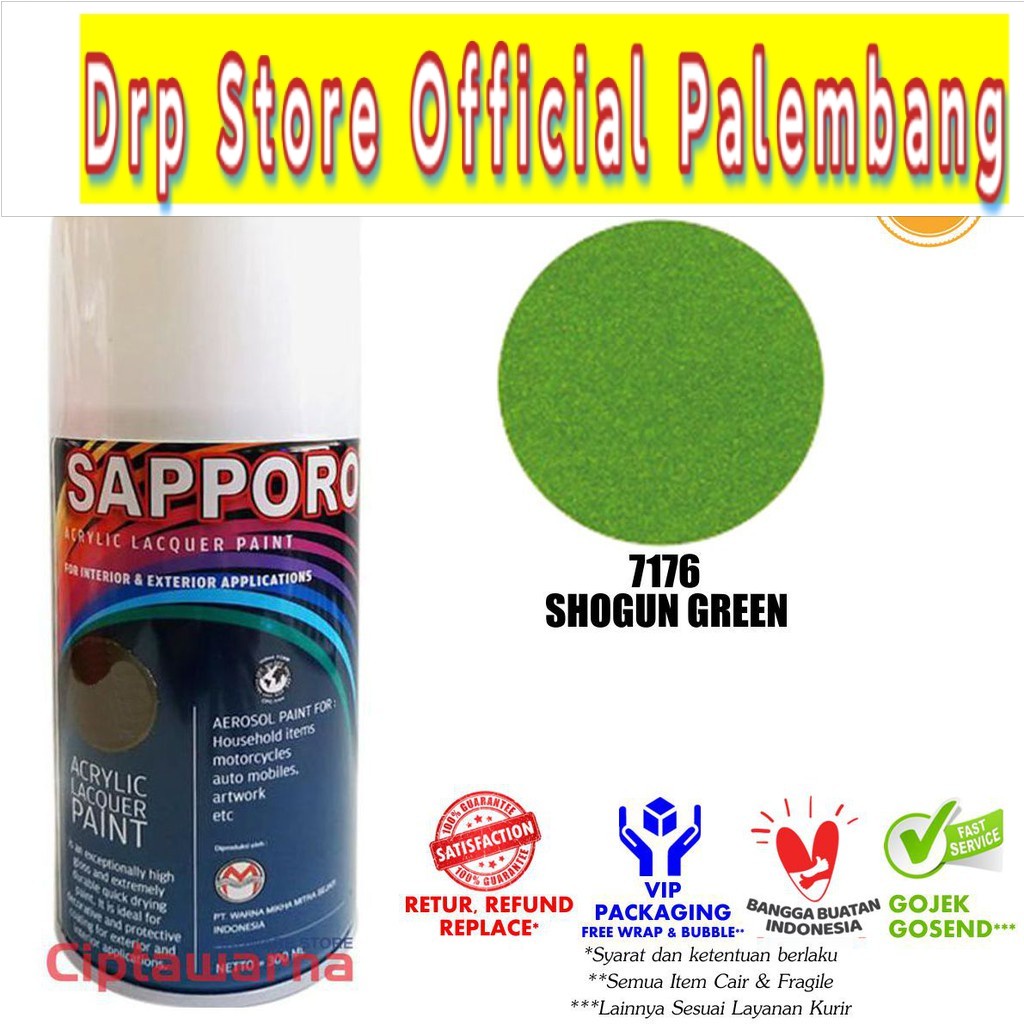 CAT SEMPROT SAPPORO SAPORO 7176 SHOGUN GREEN 300ML