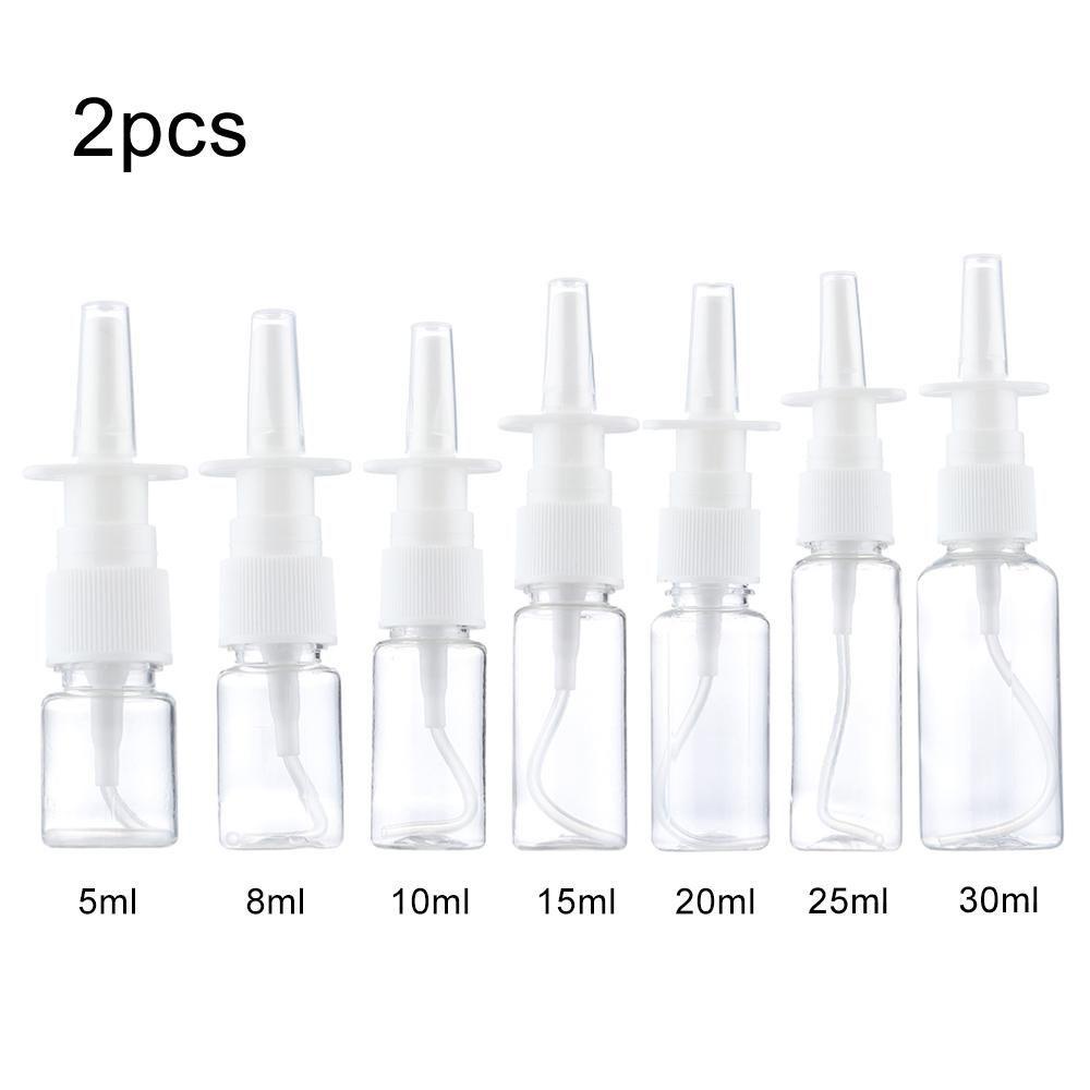 R-flower Nasal Spray Pump Alat Semprot Isi Ulang Hidung Baru