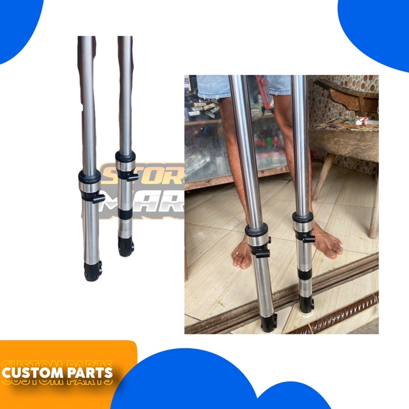 AS BOTTOM SHOCK SKOK DEPAN SONIC AS 26 BUBUT MENGKILAP