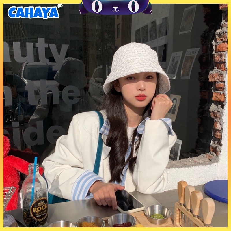 [CAHAYA] Topi Wanita / Topi Fashion Gaya Jepang dan Korea Baru Topi Import S68