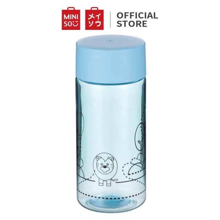 Hot sale  Miniso official botol minum Plastic Water Bottle 290ml  hanya di shopee