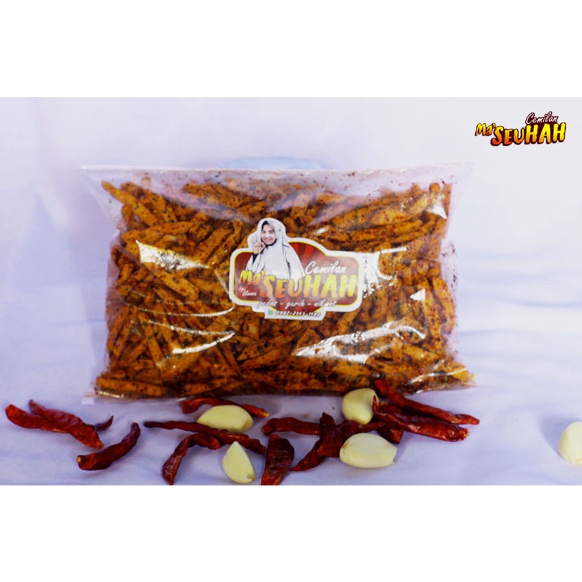 

BASRENG PEDAS GURIH MA'SEUHAH DENGAN AROMA KHAS DAUN JERUK 500GRAM
