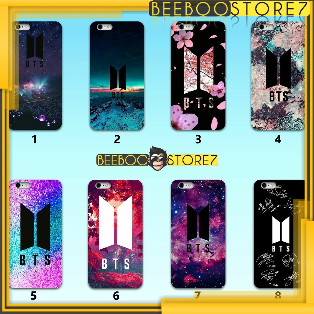[05] Softcase Hardcase LOGO BTS  3D Fullprint All Type For Samsung Oppo Vivo Iphone Realme Xiaomi BT