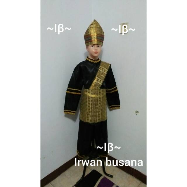 Pakaian adat // baju adat batak anak2 size L