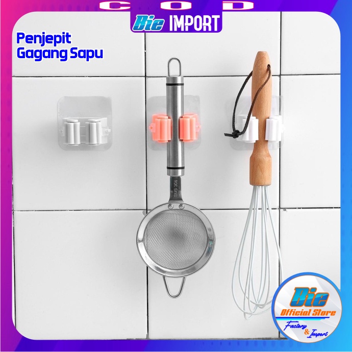 Gantungan Sapu &amp; Alat Dapur Serbaguna Impor Best Seller