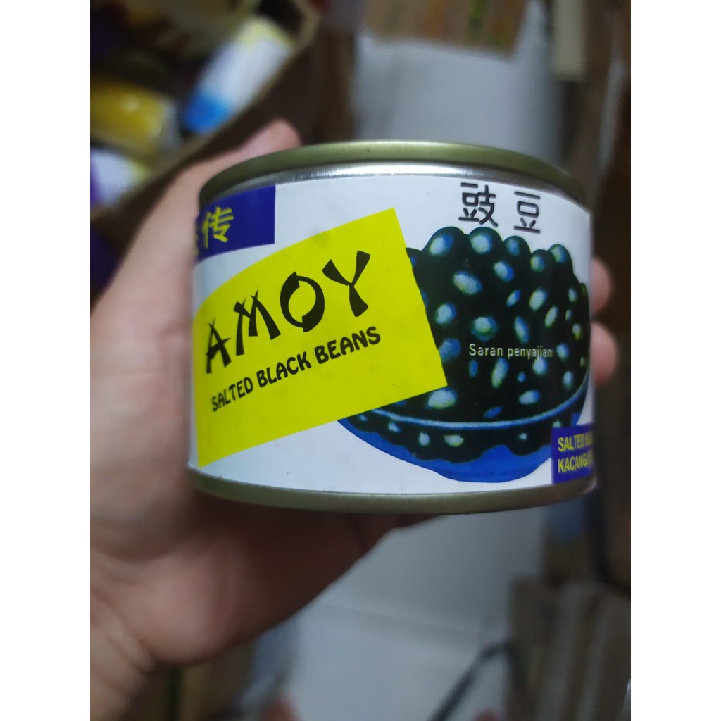 

salted black beans amoy tausi 170 gr