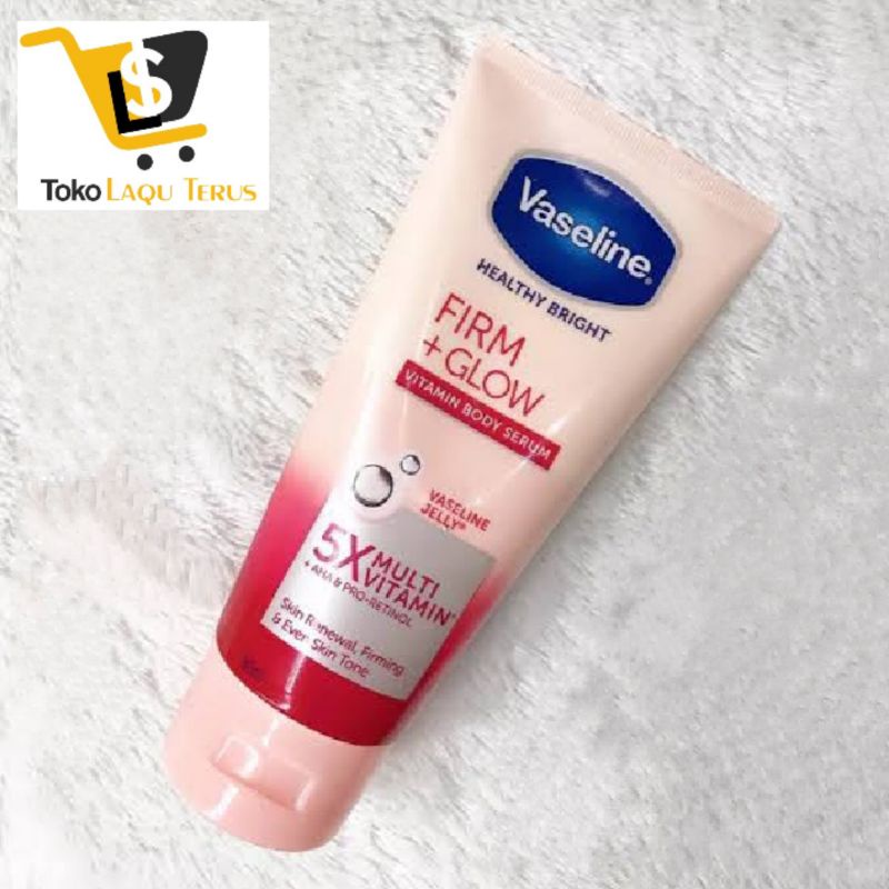 Vaseline Healthy Bright VITAMIN BODY SERUM Soft + Glow, Firm + Glow 180ml &amp;  soft + glow100ml