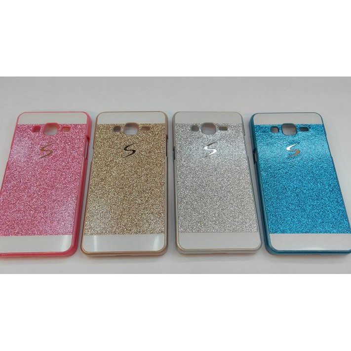 Hardcase Glitter Metalik for iPhone/Samsung/Asus Zenfone/Xiaomi/Oppo