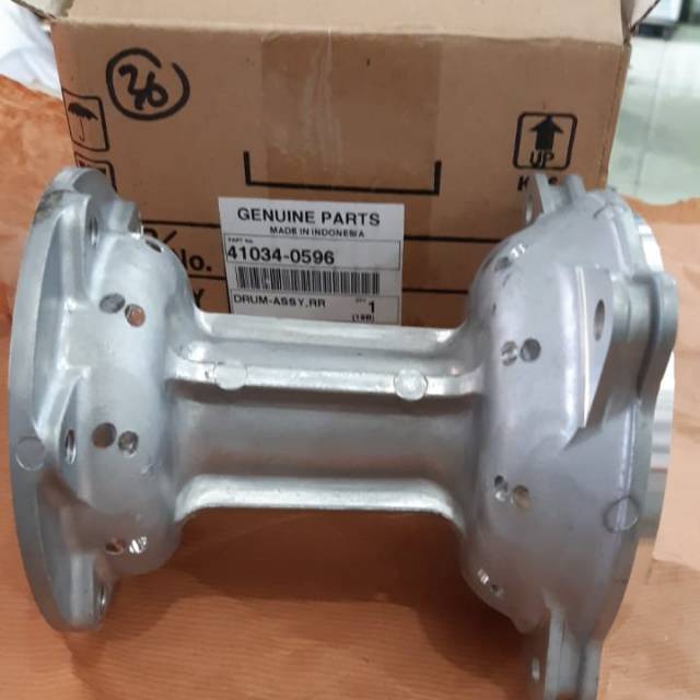 Tromol belakang klx 150 dtracker 150 original kawasaki