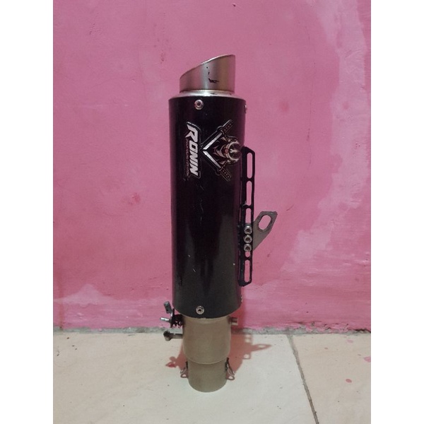 knalpot Ronin katana 3tech racing evulation.. 3 suara