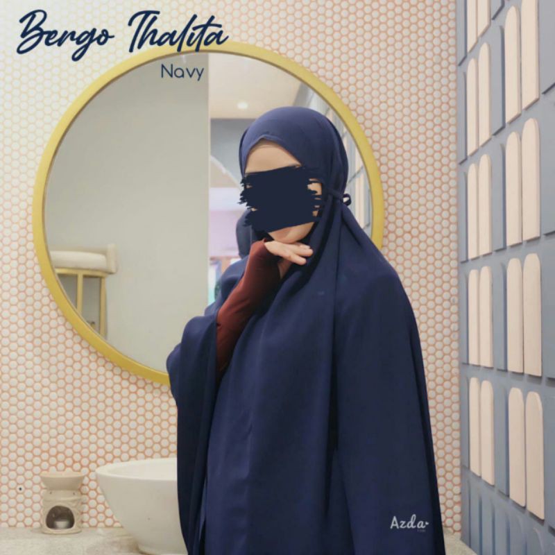 Bergo Talita by azda khimar syari kerudung syari jumbo jilbab non pad