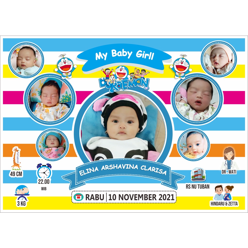 CETAK BIODATA BAYI UKURAN BESAR 17R/12Rs (48x32)cm-3