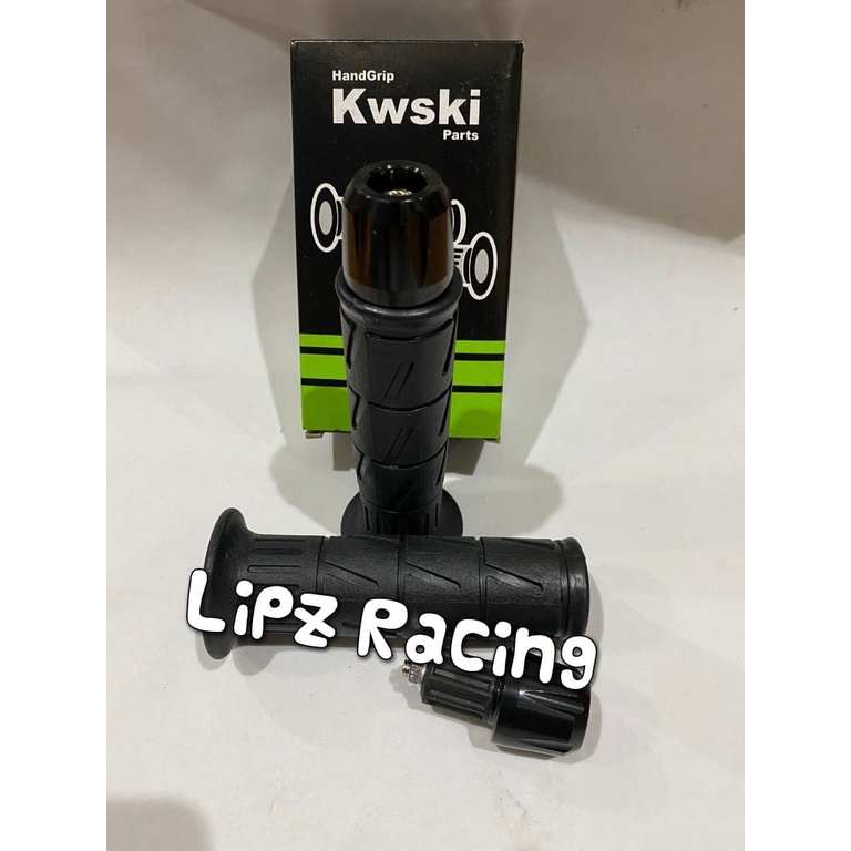 HANDGRIP KWSKI+JALU STANG  BANDUL CNC UNIVERSAL/SEMUA MOTOR