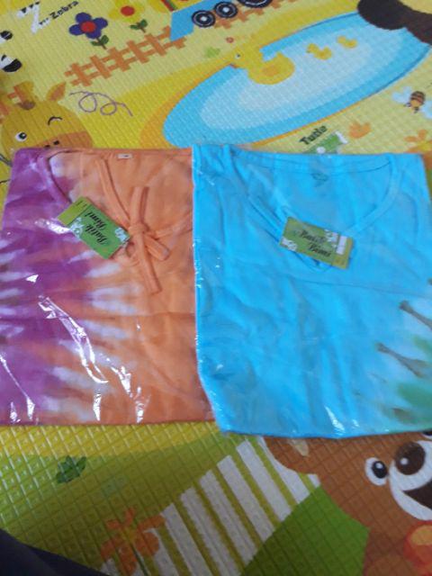 Daster Kaos Anak Batik Jumputan Cantik Size M Usia 3,4,5 Tahun