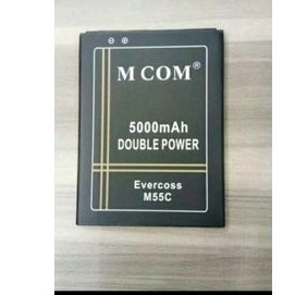 Batre Baterai Double Power Mcom Evercoss M55C