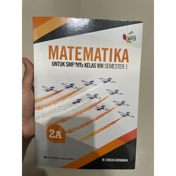 

Buku Matematika Erlangga 2A Kelas 8 SMP 2