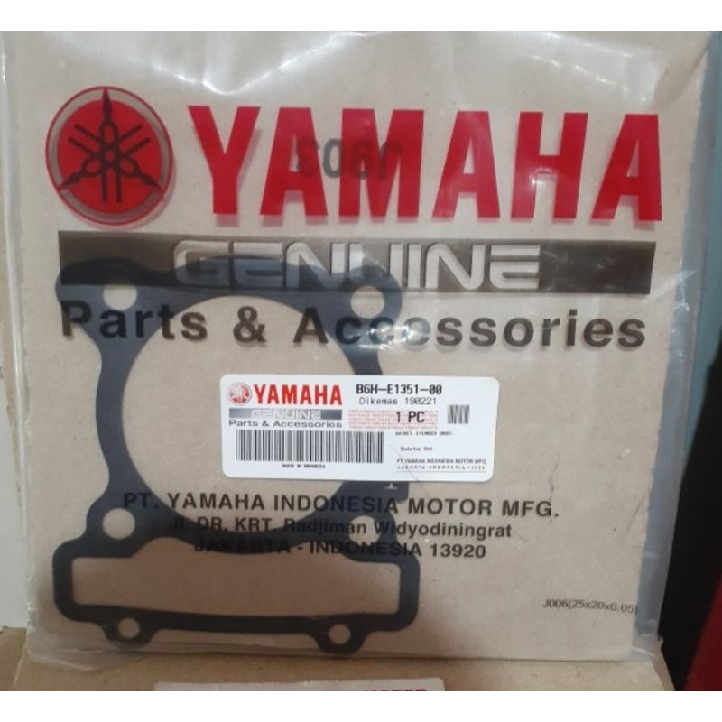 PAKING BLOK BAWAH NEW NMAX NEW AEROX CONNECTED ASLI ORI YAMAHA B6H E1351 00