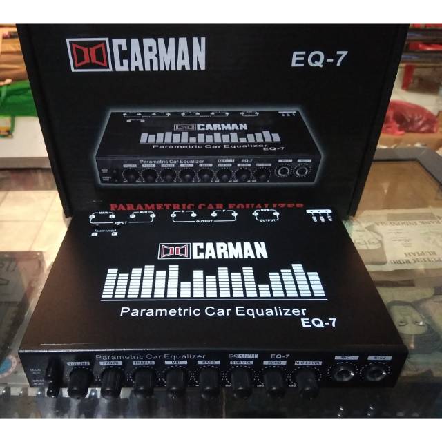 Freamp karaoke carman parametric car equalizer audio mobil