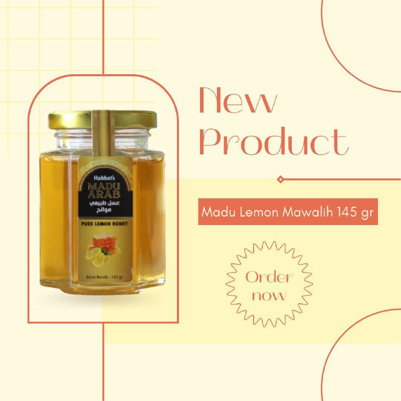 

madu mawalih 145gr madu lemon mawalih ukuran kecil