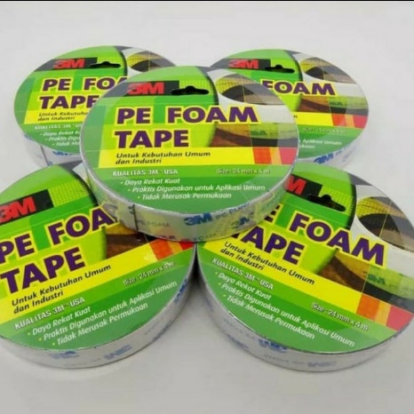 

Dijual 3M Double Tape Pe - Foam Putih 24Mm X 4Mtr Sale!!!