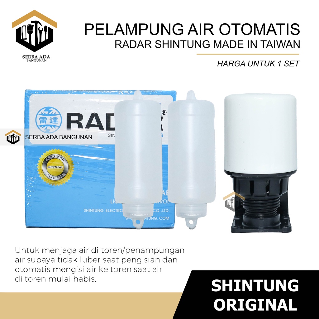 Radar biru SHINTUNG ORIGINAL 100% ASLI TAIWAN / pelampung air otomatis