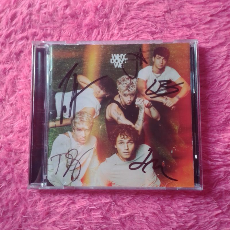 [SIGNED FULL MEMBER] ALBUM WHY DON'T WE - THE GOOD TIMES AND THE BAD ONES OFFICIAL CD WDW