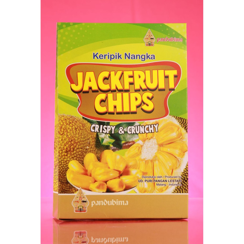 

Keripik Kripik Buah Nangka 80 Gram Pandubima Camilan Khas Malang