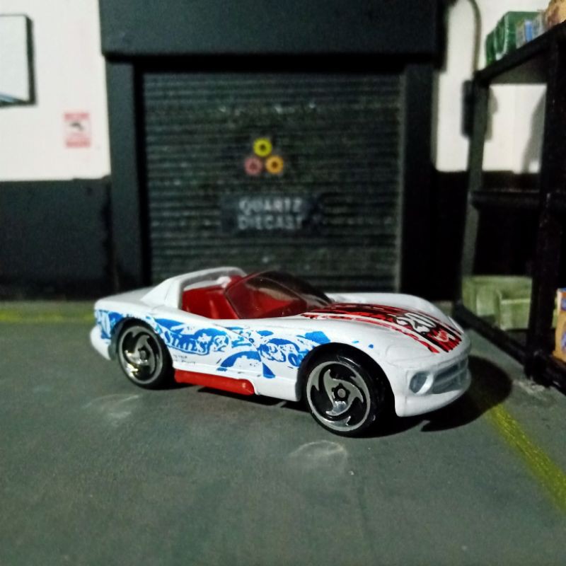 Hot Wheels Loose Dodge Viper Putih