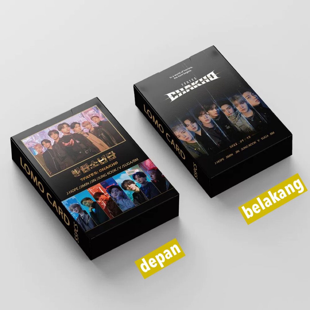 [BS] BISA COD 55pcs Photo Card BTS 7FATES CHAKHO 2022 Kartu Foto Lomo Card KPOP - KP9112