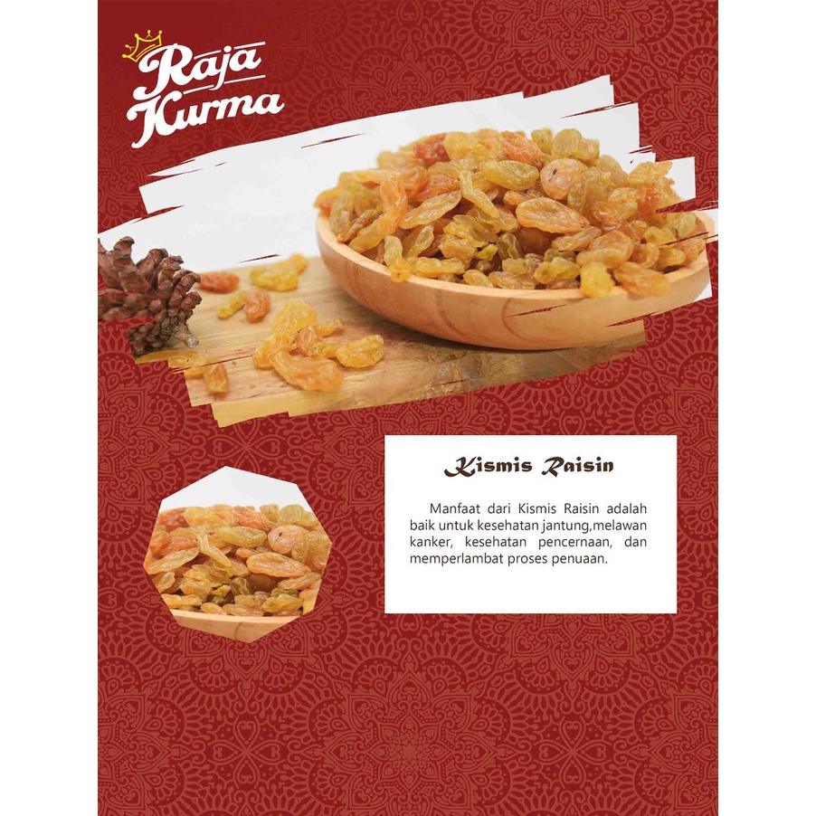 

Kismis golden raisin kismis jumbo kismis hitam 250gr