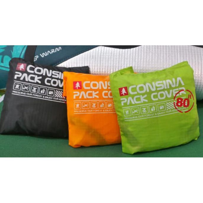 Rain Cover Consina 80L - Orange