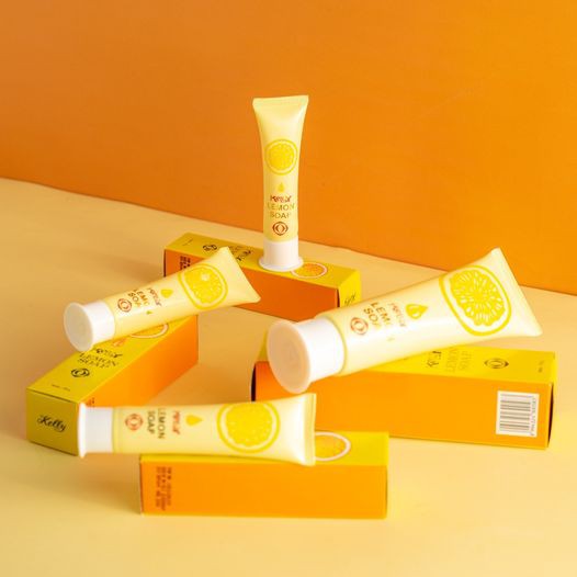 Kelly Lemon Soap / Sabun muka Kely / keli 15 g 25 g 75 gr Ori Bpom - 15gr
