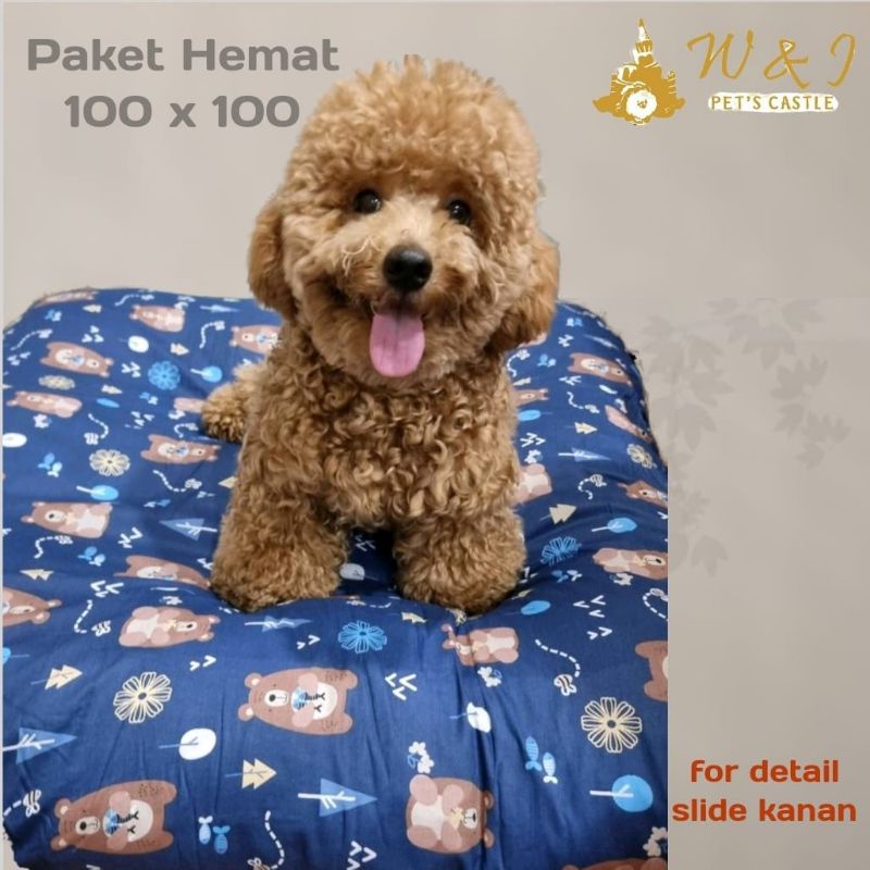Kotami 100 x 80 cm 100 x 100 cm PAKET HEMAT 2 BED 2 SPREI atau 1 Bed 2 Sprei