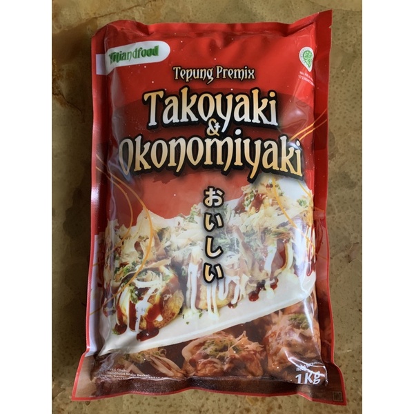 

Tepung takoyaki/okonomiyaki instant 1kg Halal MUI