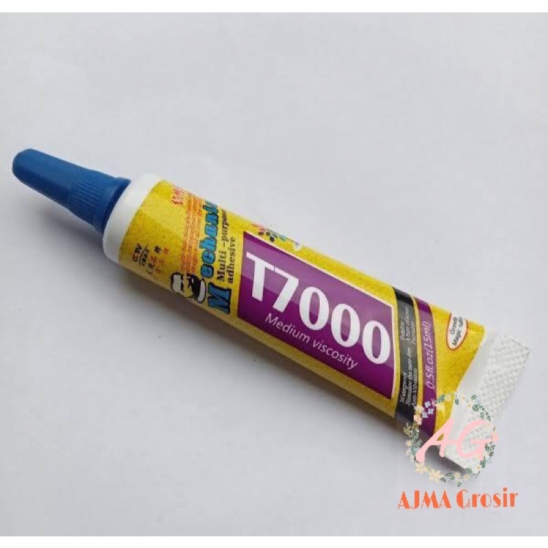 

Lem Touchscreen T7000 Black 15ml / Lem Layar Sentuh T 7000 Hitam Mechanic