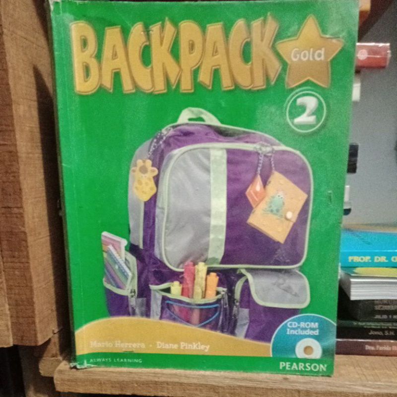 BACKPACK GOLD CLASS II SD ORIGINAL STUDENT BOOK