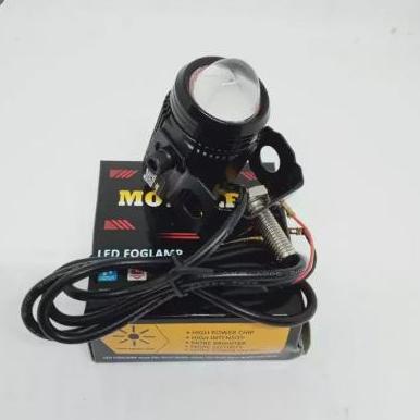 Lampu Tembak Motor D2  Led Foglamp Moto Led Super Terang 1C2