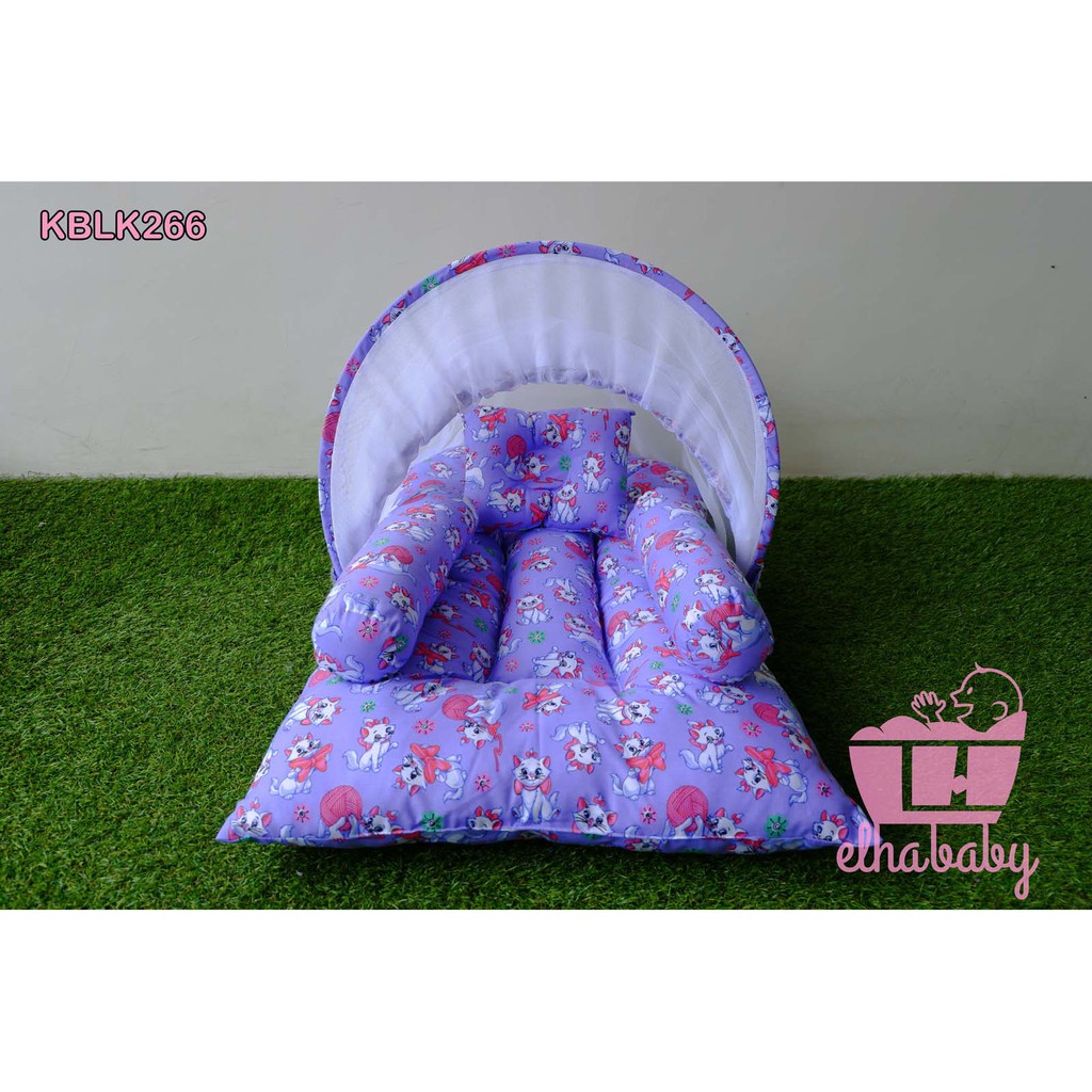 Grosir ElhaBaby KBLK266 I Kasur Kelambu Bayi