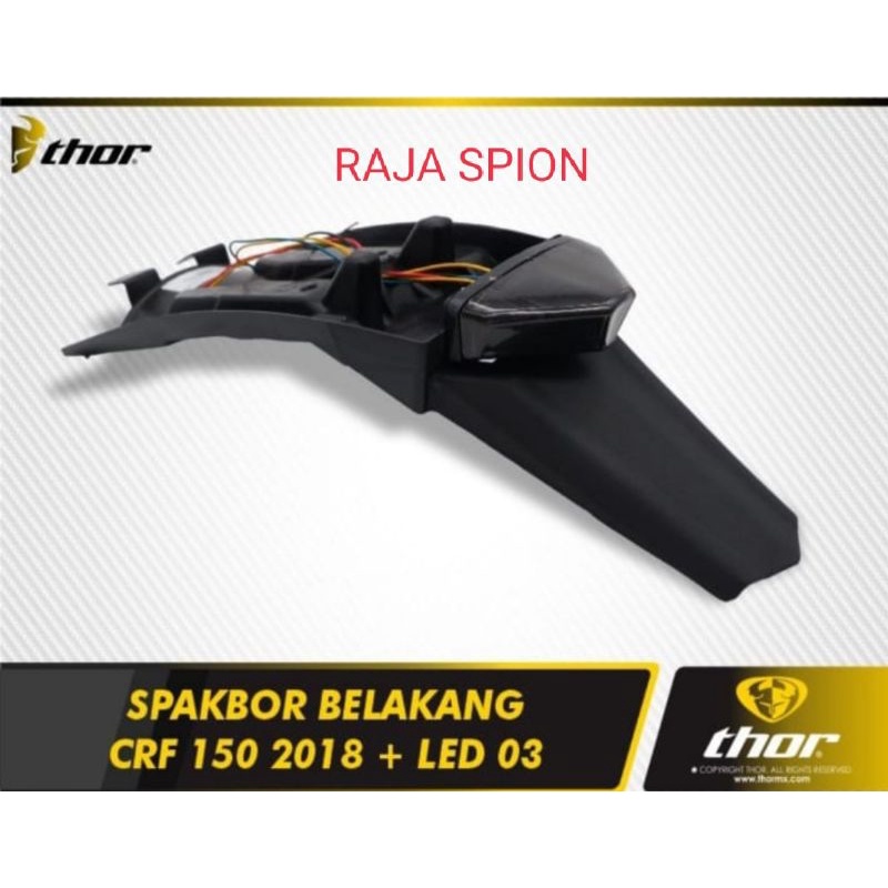 slebor belakang crf150LED/Slebor belakang crf150 thor