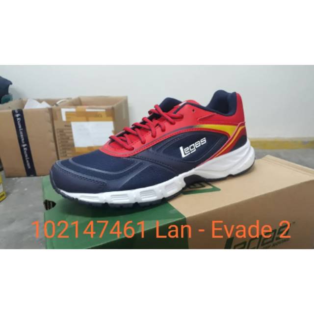 Sepatu Running Legas/Sepatu League Legas Series Evade 2 LA/Sepatu Olahraga Pria/Sepatu Lari Original