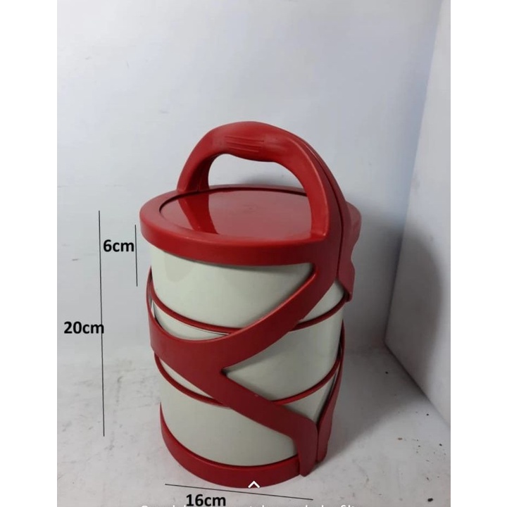 GM Rantang Belah Duren 3 Susun(4084)