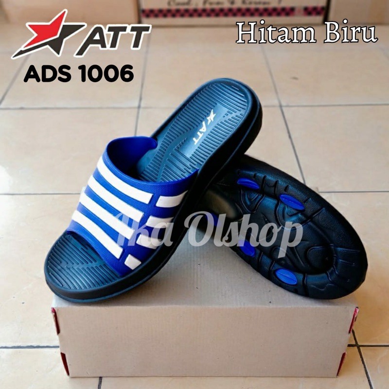 Sandal Slop Kokop Pria ATT ADS 1006-Biru