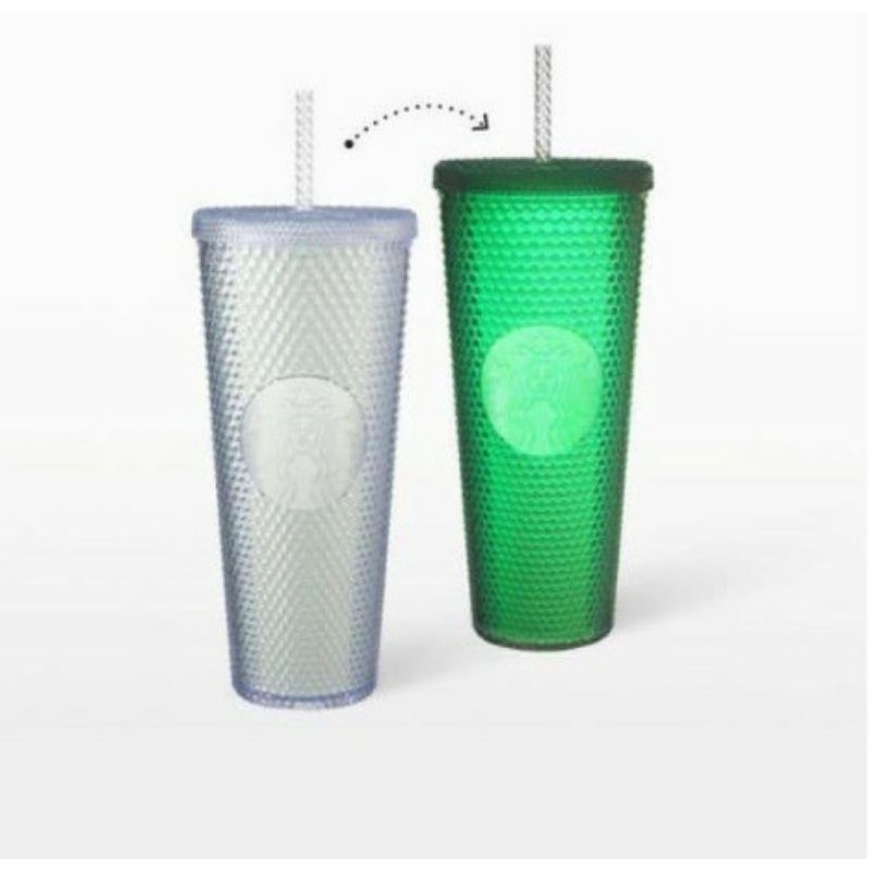 Starbucks tumbler bling glow in the dark