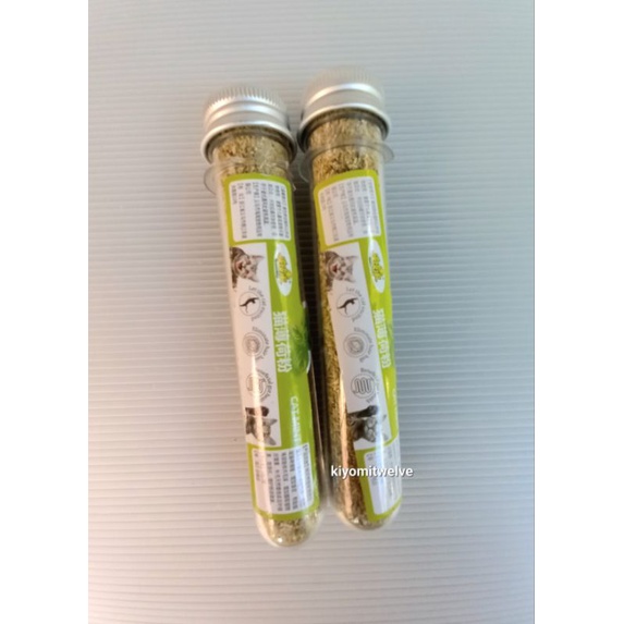 Catnip Botol Catmint Catnip Serbuk Daun Catnip Alami Serbuk Catnip Natural Catnip Kucing