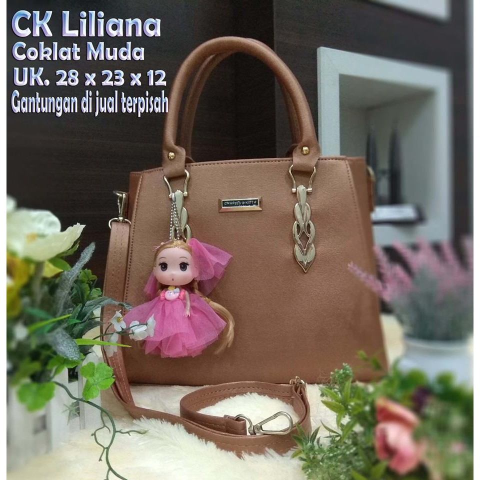 LS 531 - tas wanita handbag +selempang liliana